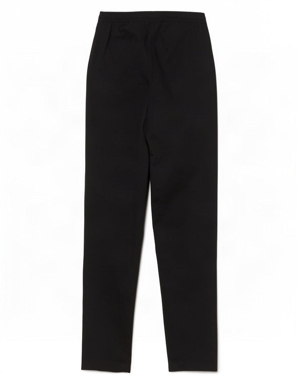 Calça de treino masculina Nike Dri Fit Slim pequena preta de poliéster