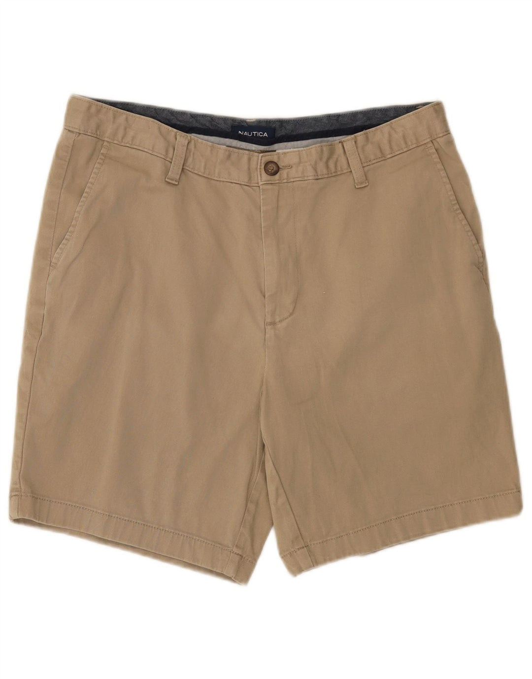 Nautica Mens Chino Shorts W34 Grande Bege
