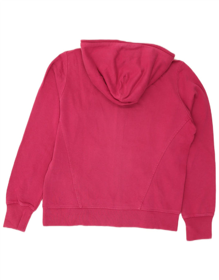 Suéter feminino CHAMPION Heritage Classics com capuz e zíper Reino Unido 16 grande rosa