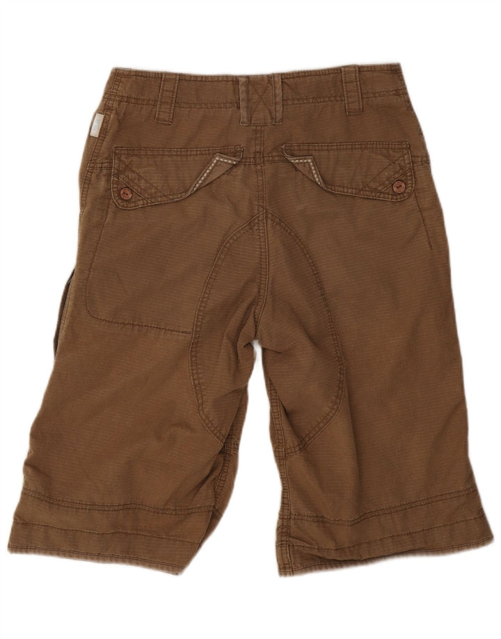Shorts cargo masculino Fat Face W30 algodão bege médio