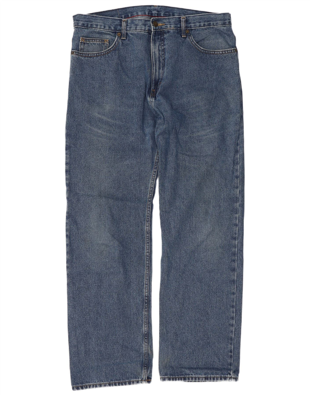Jeans retos masculinos Marks & Spencer W36 L31 algodão azul