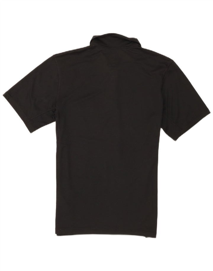Camisa polo masculina Nike Dri Fit pequena poliéster preta