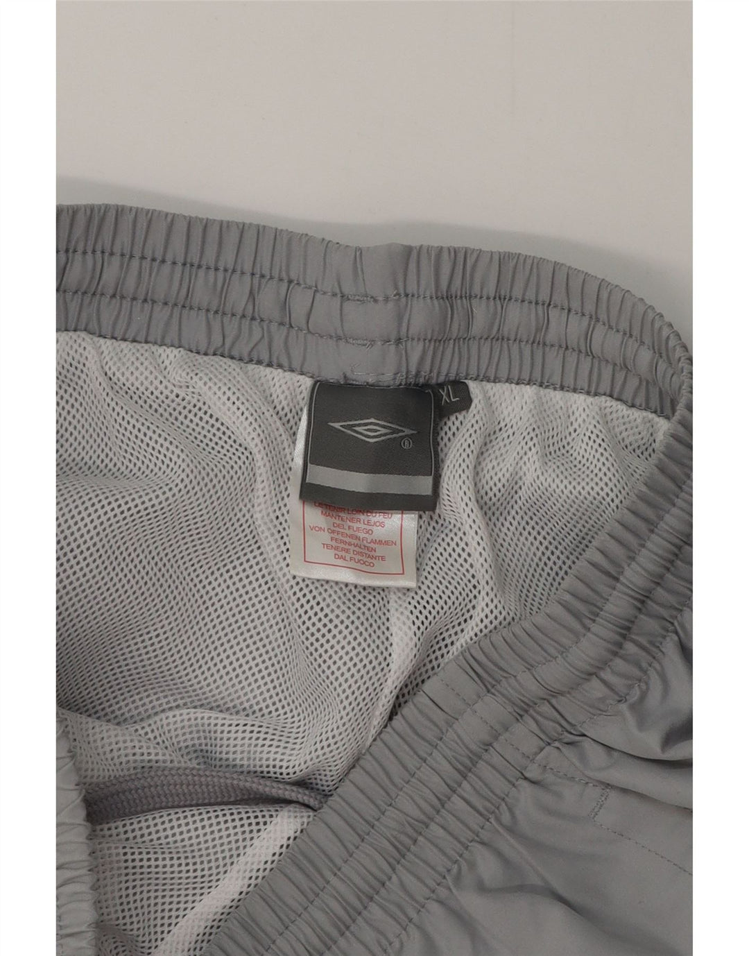 Calça de treino masculina Umbro Joggers XL cinza Colourblock poliéster