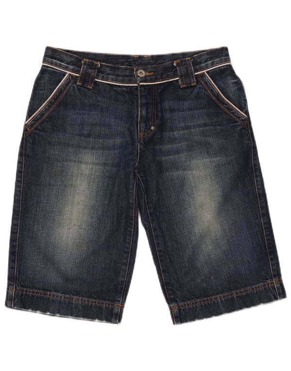 Dolce & Gabbana Shorts jeans masculinos 15-16 anos médio W28 algodão azul