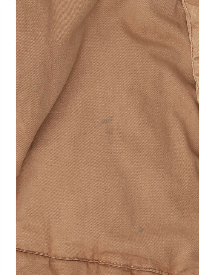 Jaqueta acolchoada masculina Colmar IT 52 grande algodão marrom