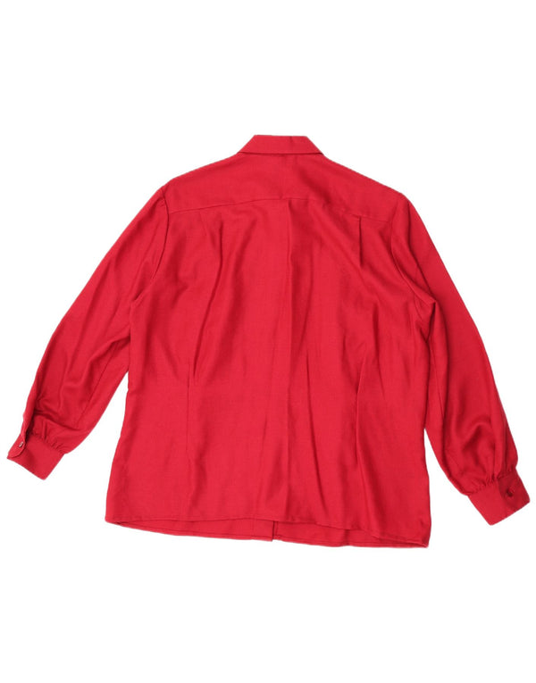 Blusa feminina Mila Schon IT 48 XL lã vermelha