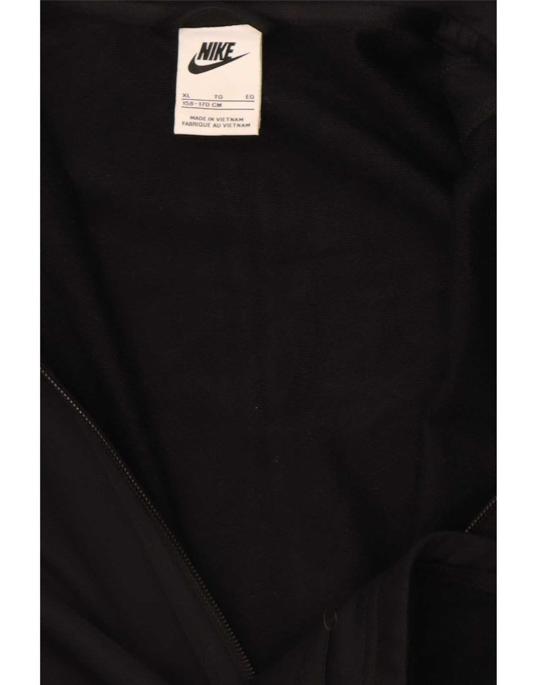 Jaqueta Nike Meninos Treino Top 13-14 Anos XL Preto