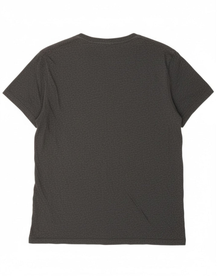 Camiseta masculina JACK WILLS algodão cinza médio