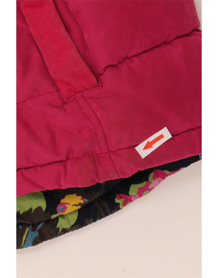 Colete acolchoado feminino Joules UK 14 grande rosa