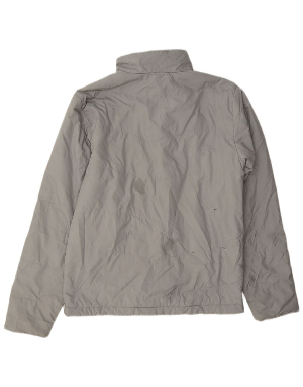 Jaqueta acolchoada masculina The North Face UK 36 poliéster cinza pequeno