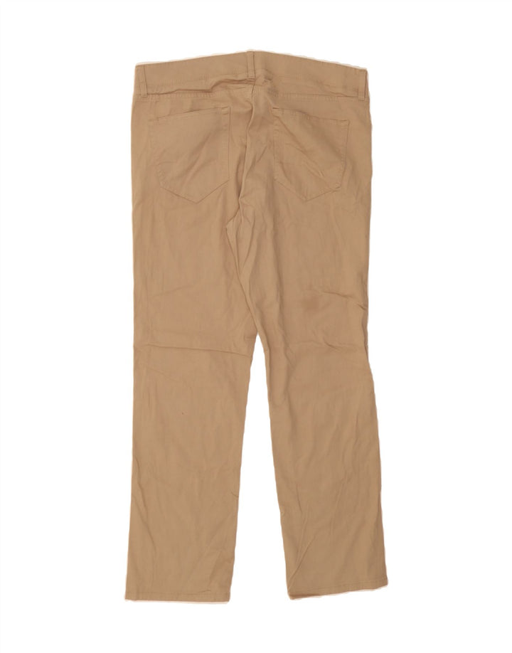 IZOD Mens Straight Casual Trousers W36 L32 Beige Cotton Vintage Izod and Second-Hand Izod from Messina Hembry 
