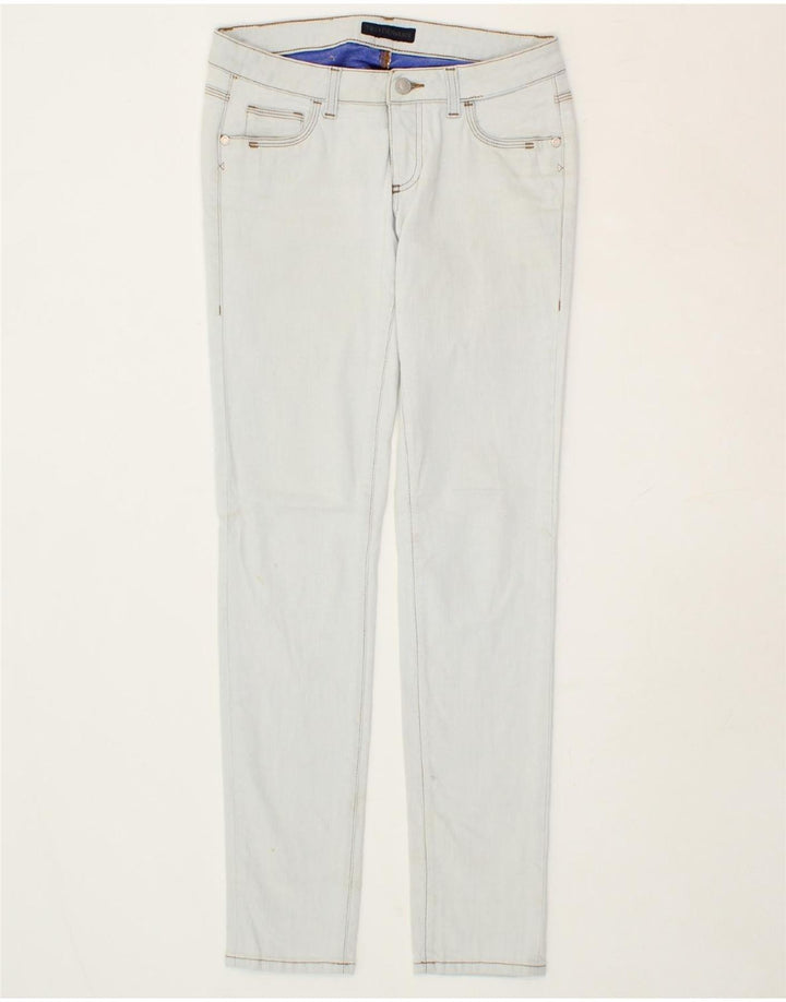 TRUSSARDI Womens Slim Jeans W28 L30  Blue Vintage Trussardi and Second-Hand Trussardi from Messina Hembry 