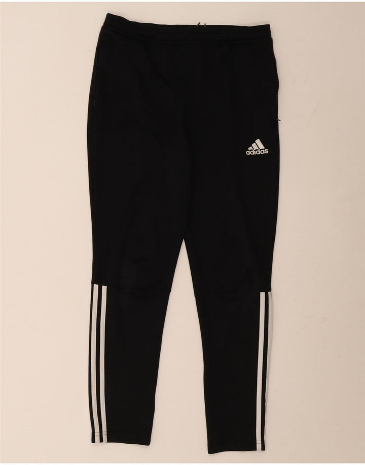 Calças de treino Adidas meninos 13-14 anos preto poliéster