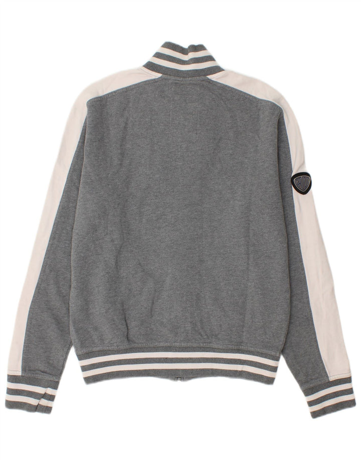 Jaqueta feminina Gaudi com agasalho gráfico Reino Unido 10 pequeno bloco cinza colorido