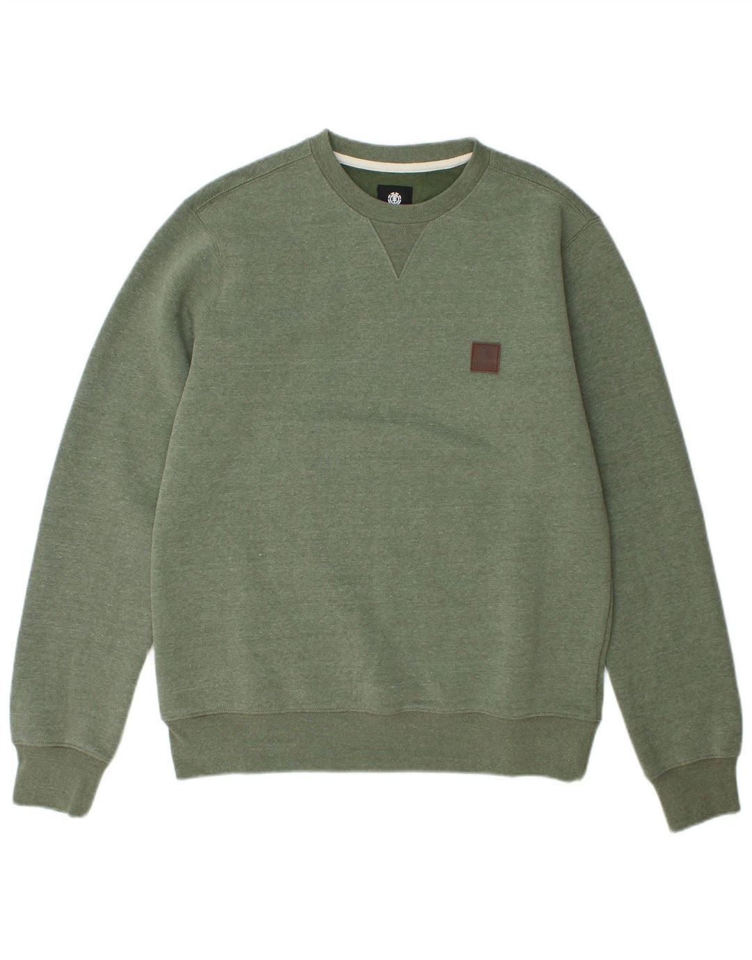 Element moletom masculino jumper poliéster verde médio