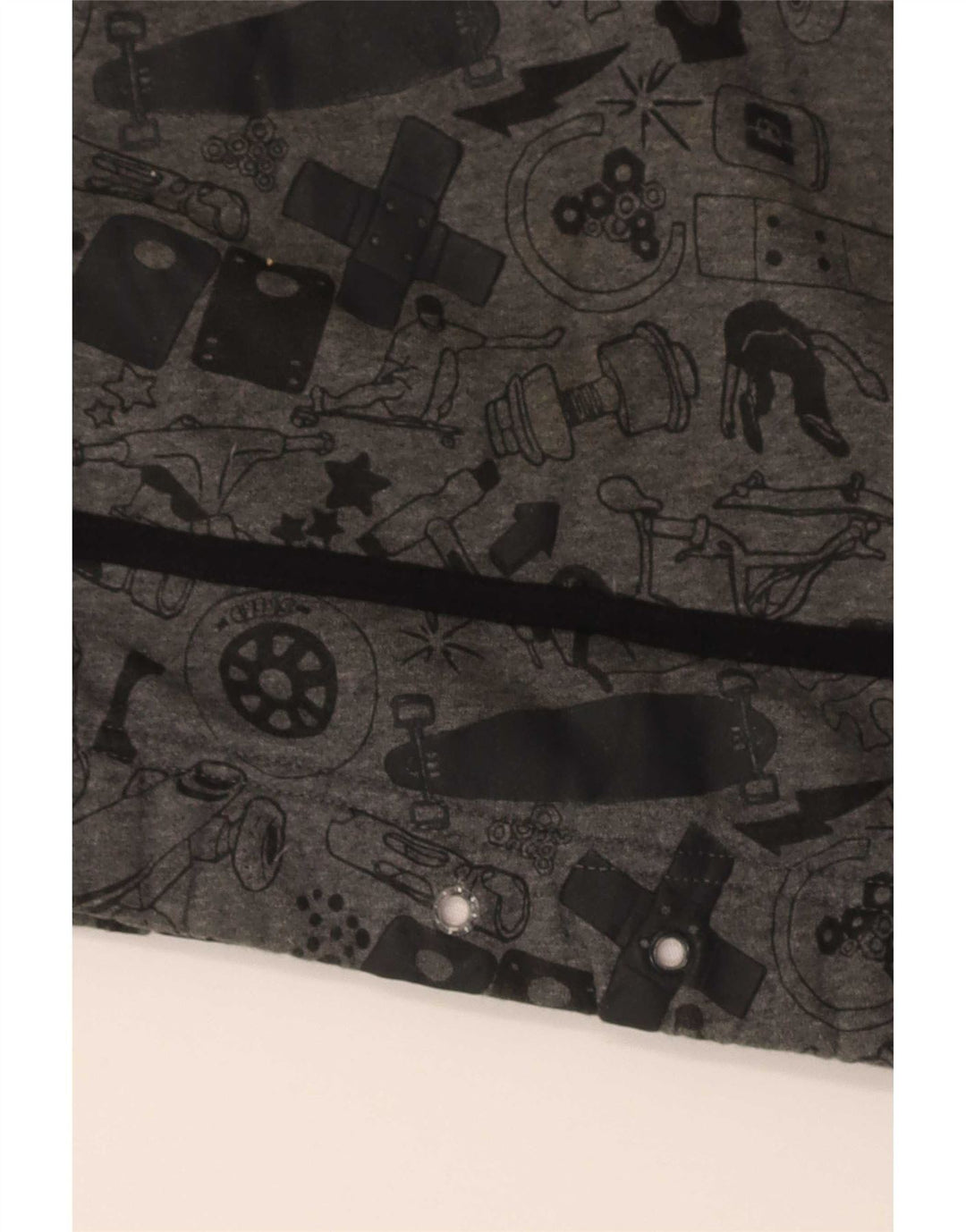 Adidas masculino abstrato padrão gráfico moletom com capuz pequeno algodão cinza