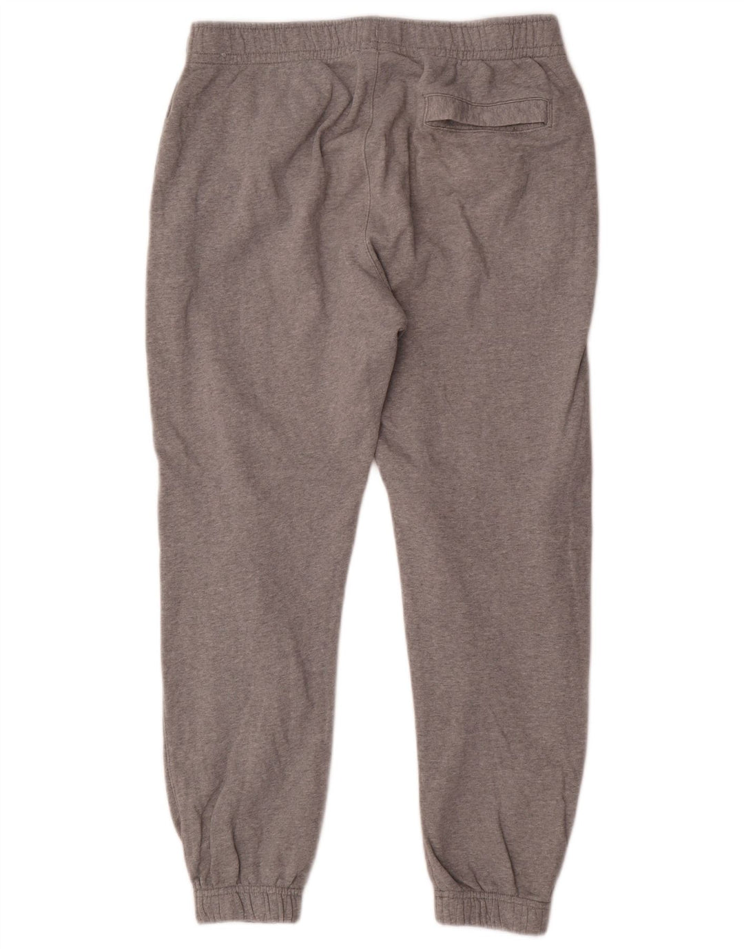 Calça de treino masculina Nike joggers grande algodão cinza