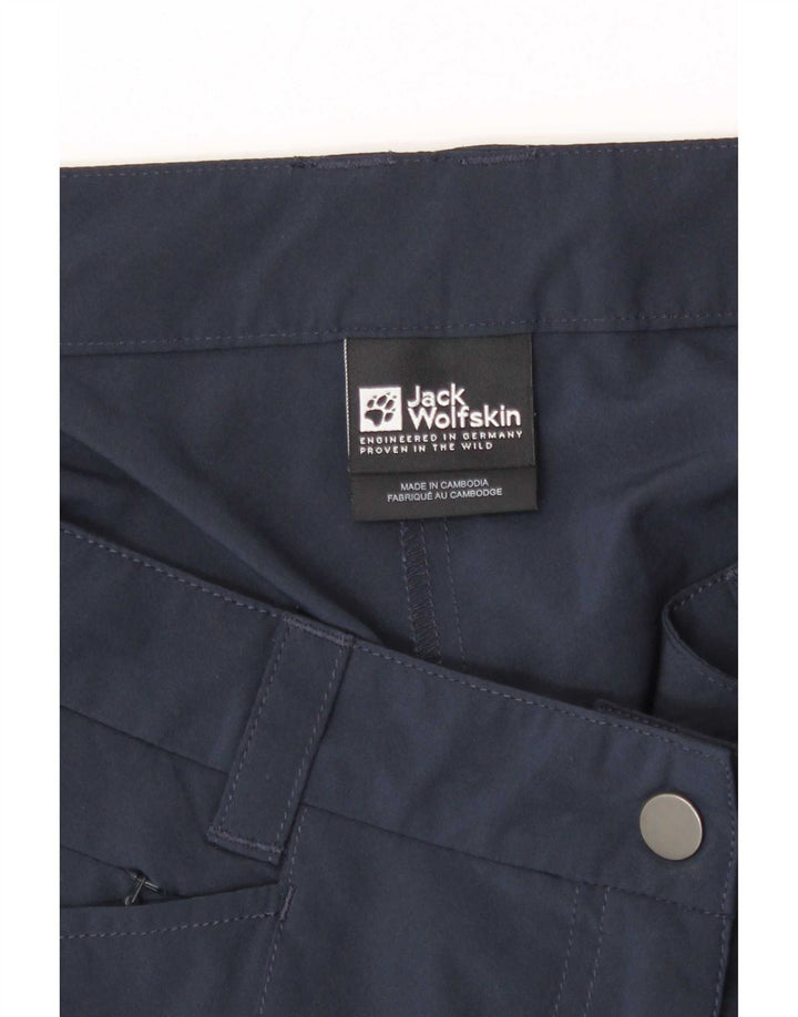Skort feminino Jack Wolfskin UK 14 médio azul marinho