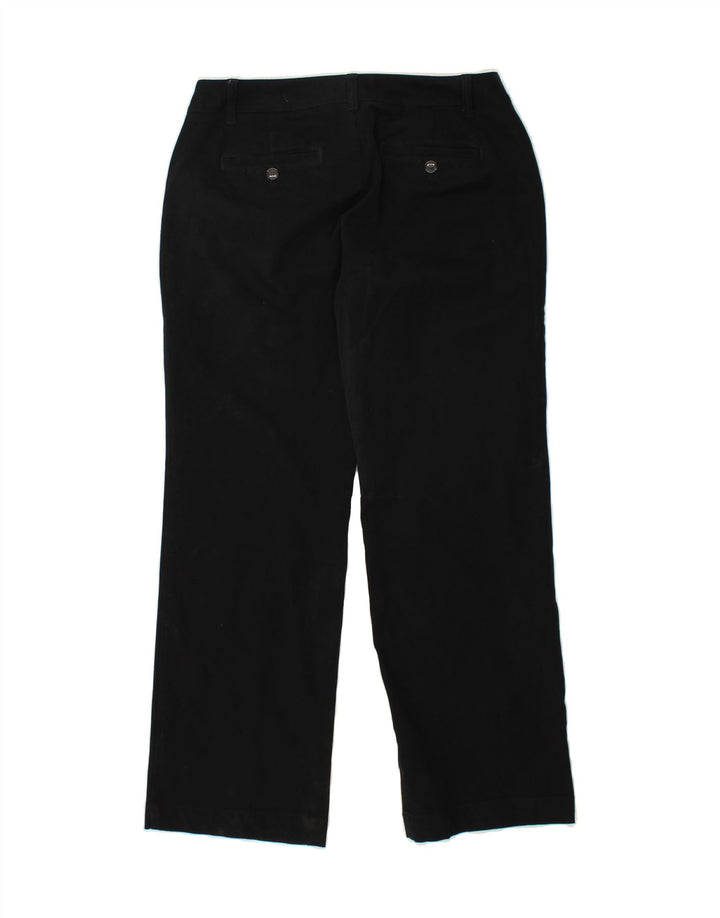 EDDIE BAUER Womens Casual Trousers US 10 Large W32 L29 Black Vintage Eddie Bauer and Second-Hand Eddie Bauer from Messina Hembry 