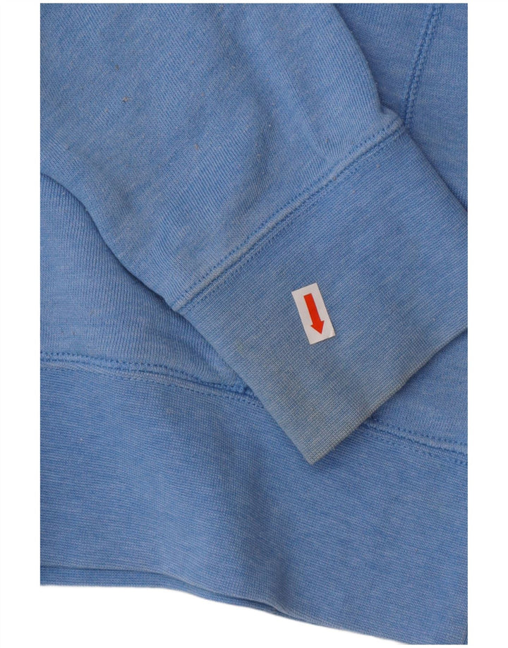 Suéter com capuz gráfico feminino HURLEY UK 14 azul médio