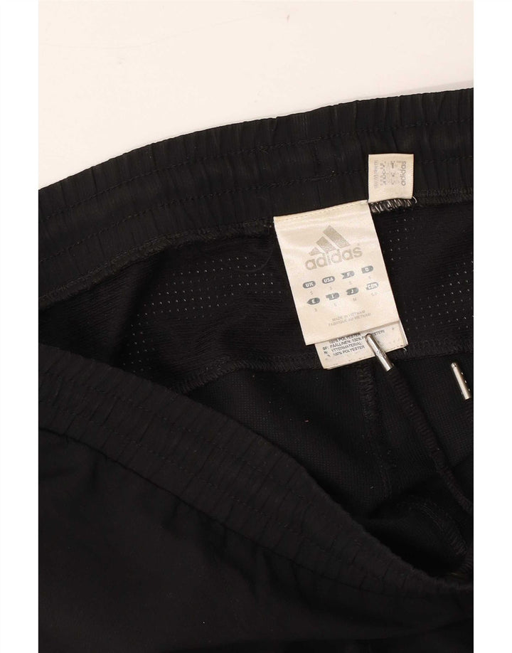 Calça Adidas Mens Treino Pequeno Poliéster Preto