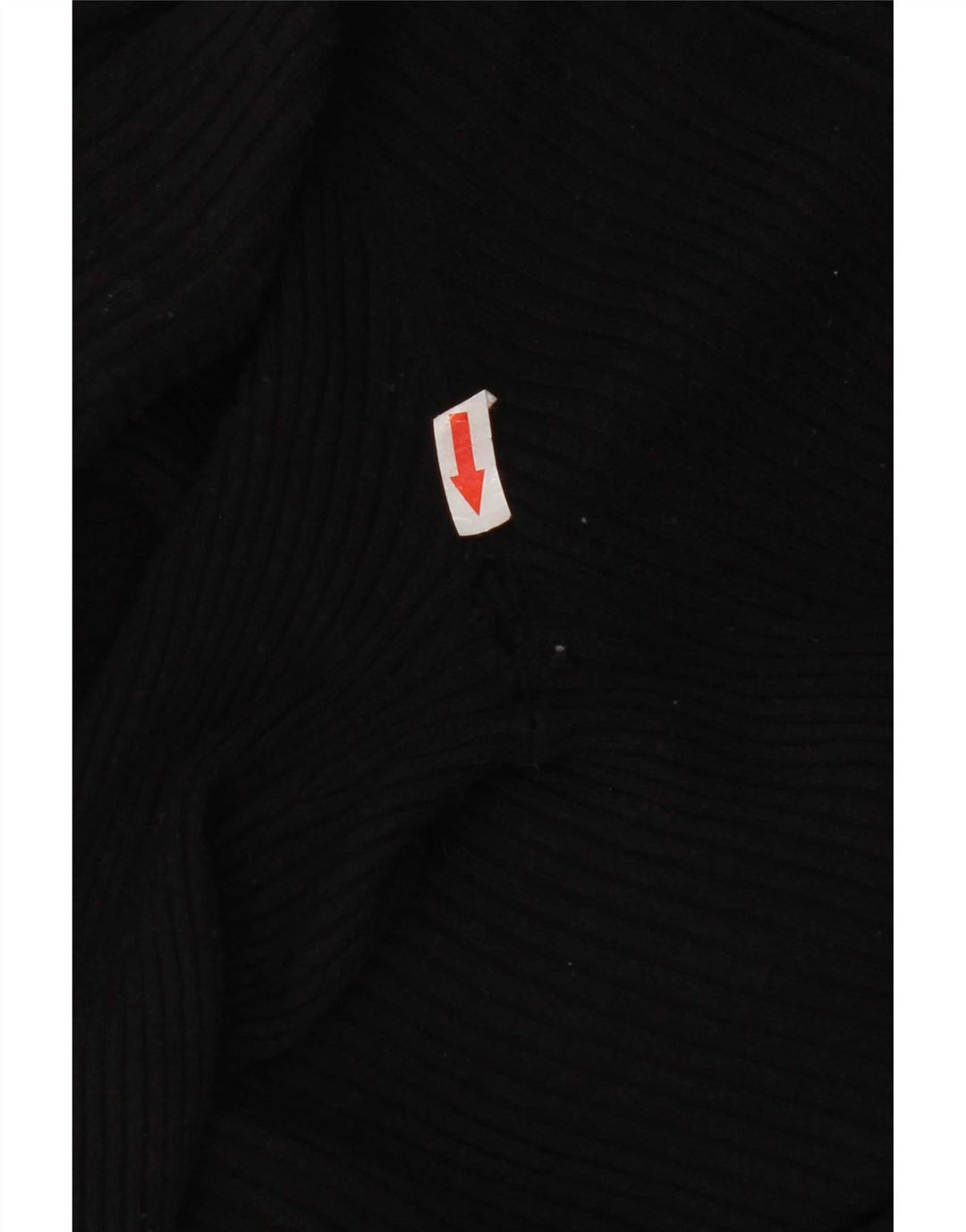 Suéter cardigã assimétrico feminino Marks & Spencer Reino Unido 16 grande preto