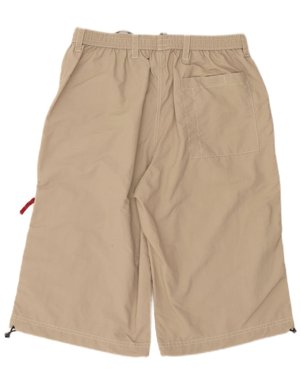 Diadora Mens Sport Shorts UK 44 XL W38 Bege Poliamida