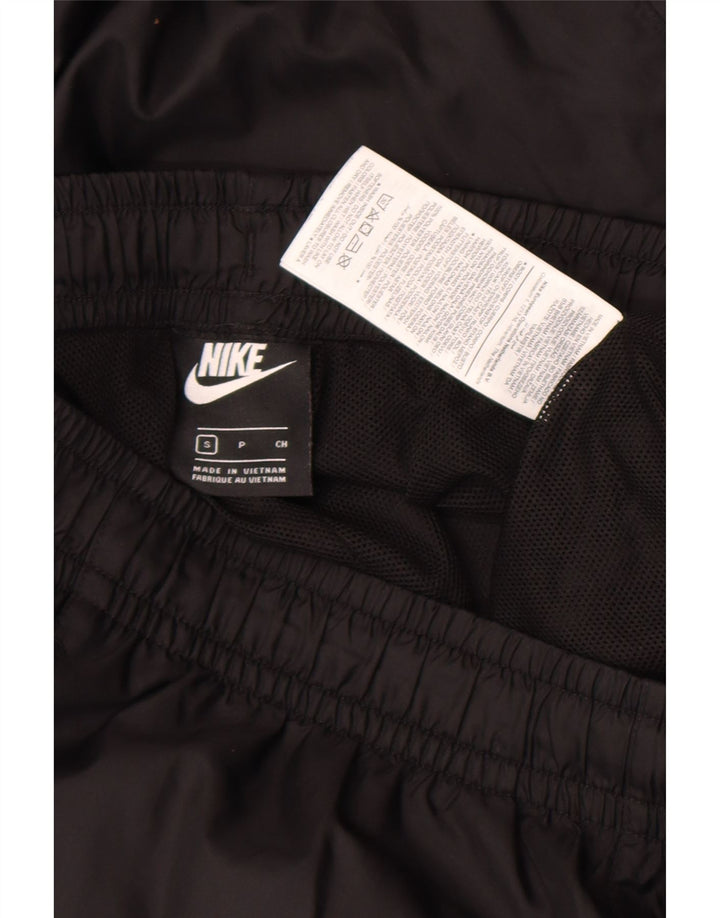 Nike Mens Treino Calças Joggers Pequeno Poliéster Preto