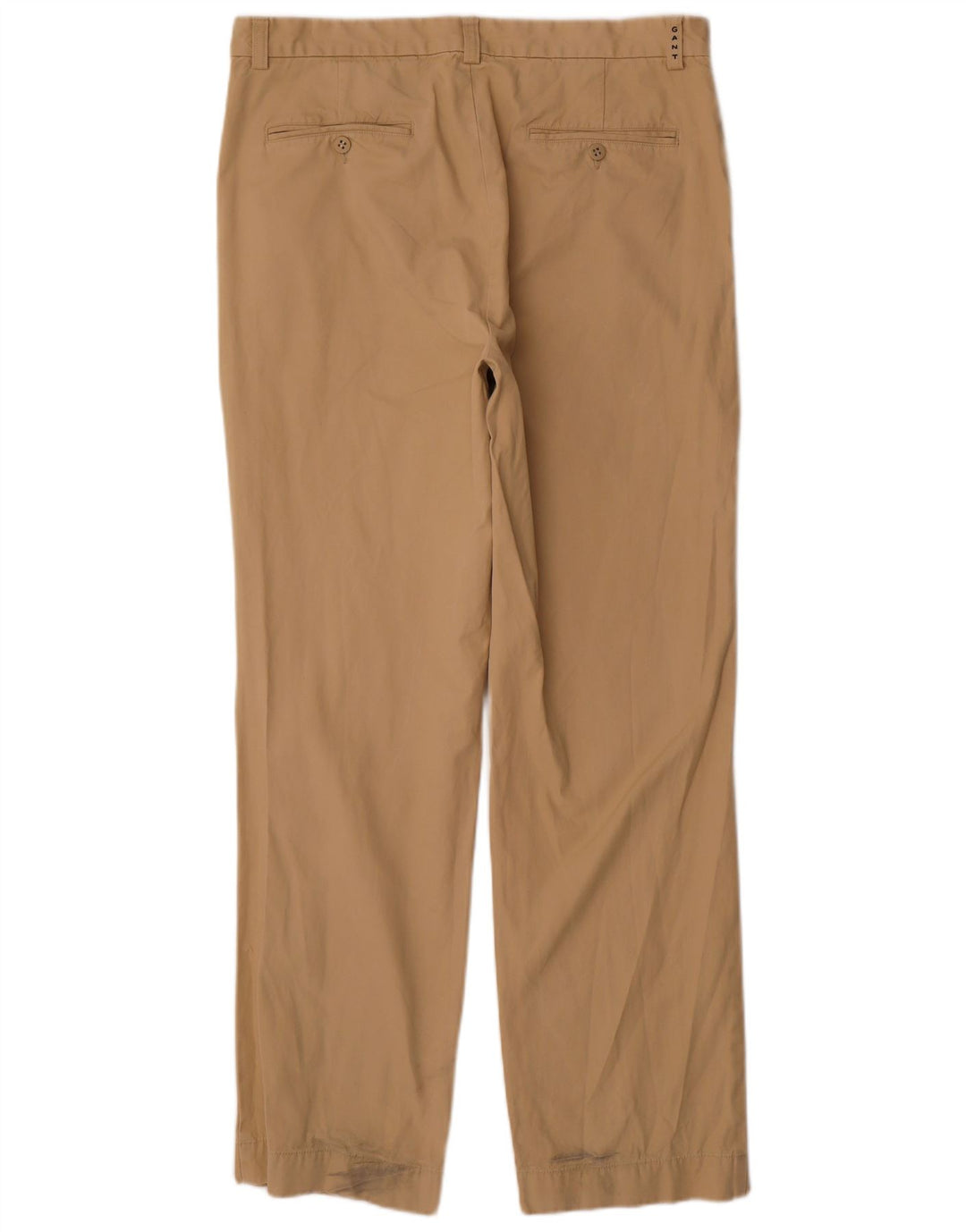 Calça Chino Masculina Reta Gant W36 L32 Algodão Bege