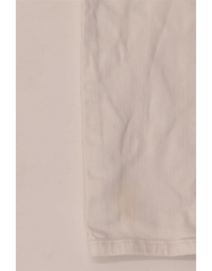 Jeans retos femininos White Stuff UK 12 médio W28 L28 algodão