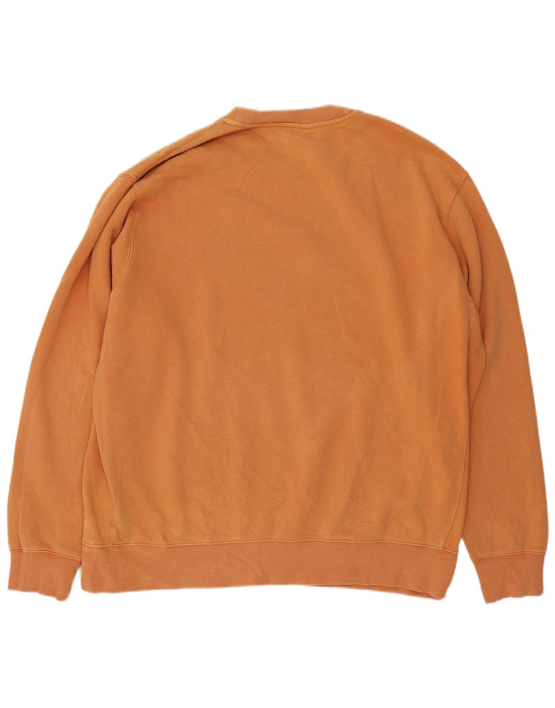 Nike Mens Moletom Jumper XL Laranja Algodão