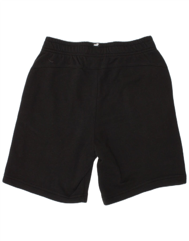 Shorts esportivos Puma meninos 11-12 anos pretos