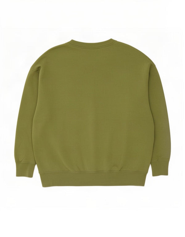 Moletom masculino Nike Graphic Loose Fit Jumper Médio Algodão Verde