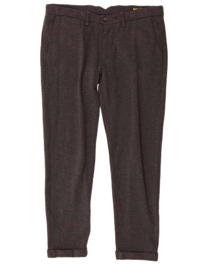 Calça Chino Masculina Slim Refrigiwear W32 L28 Cinza Poliamida