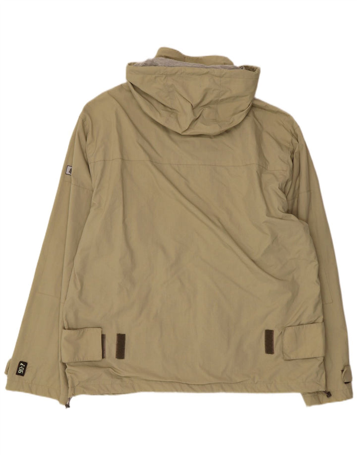 Jaqueta de chuva masculina com capuz INVICTA UK 44 2XL poliamida verde