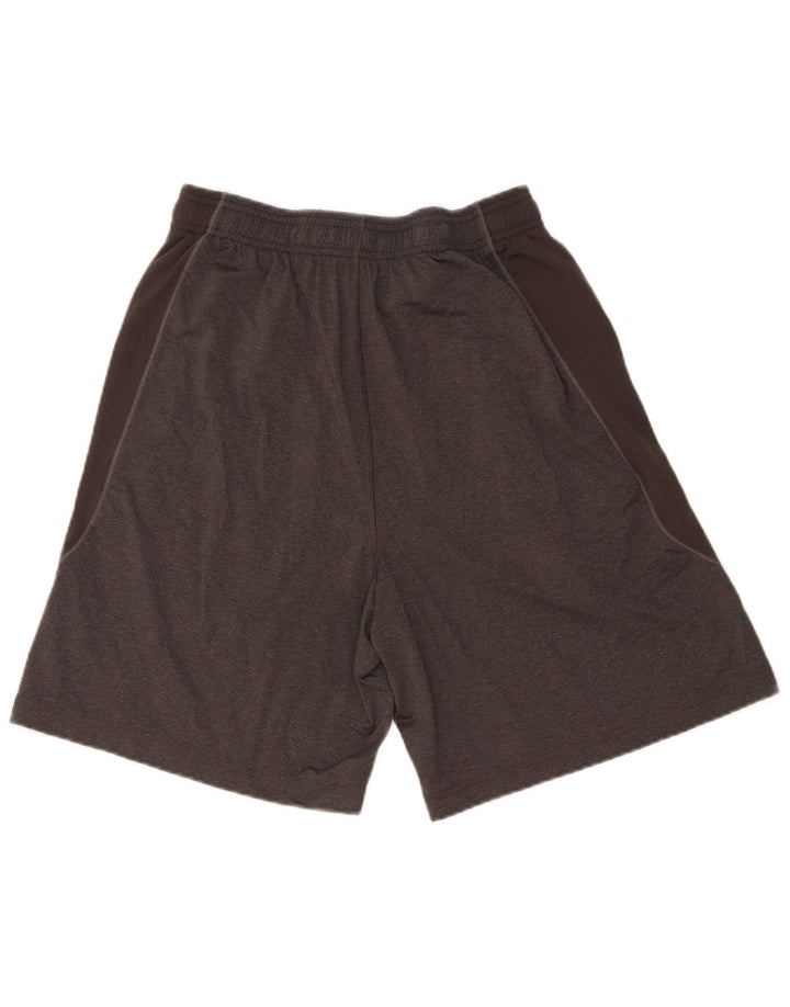 Shorts esportivos masculinos Under Armour cinza médio poliéster