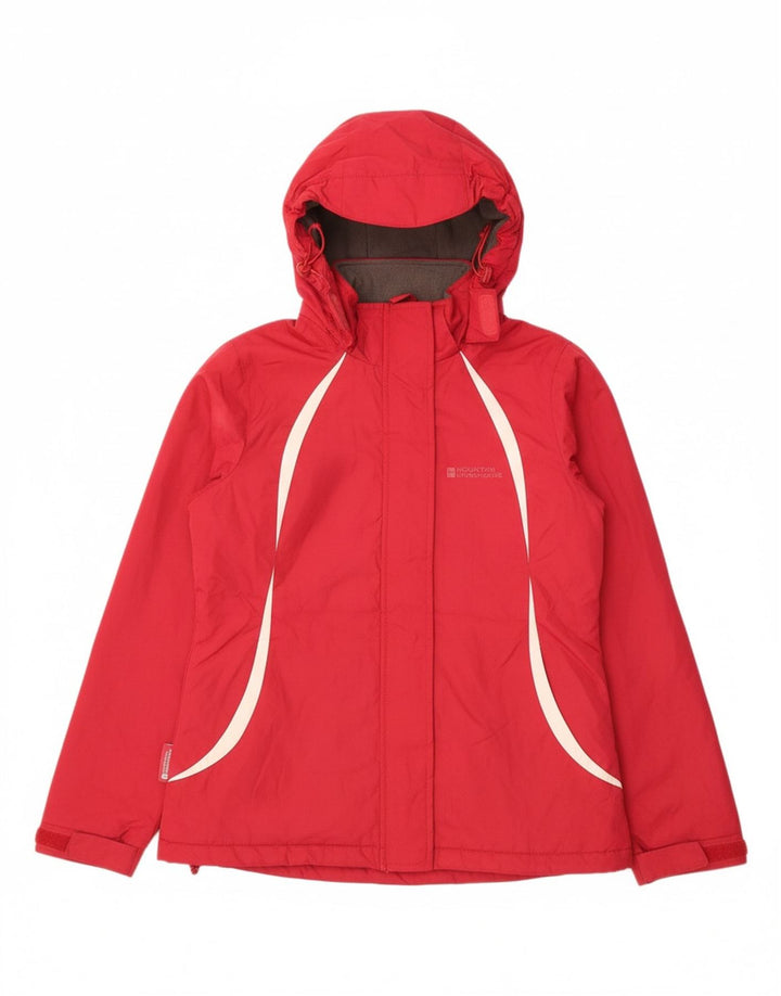 Jaqueta corta-vento feminina com capuz UK 8 Small