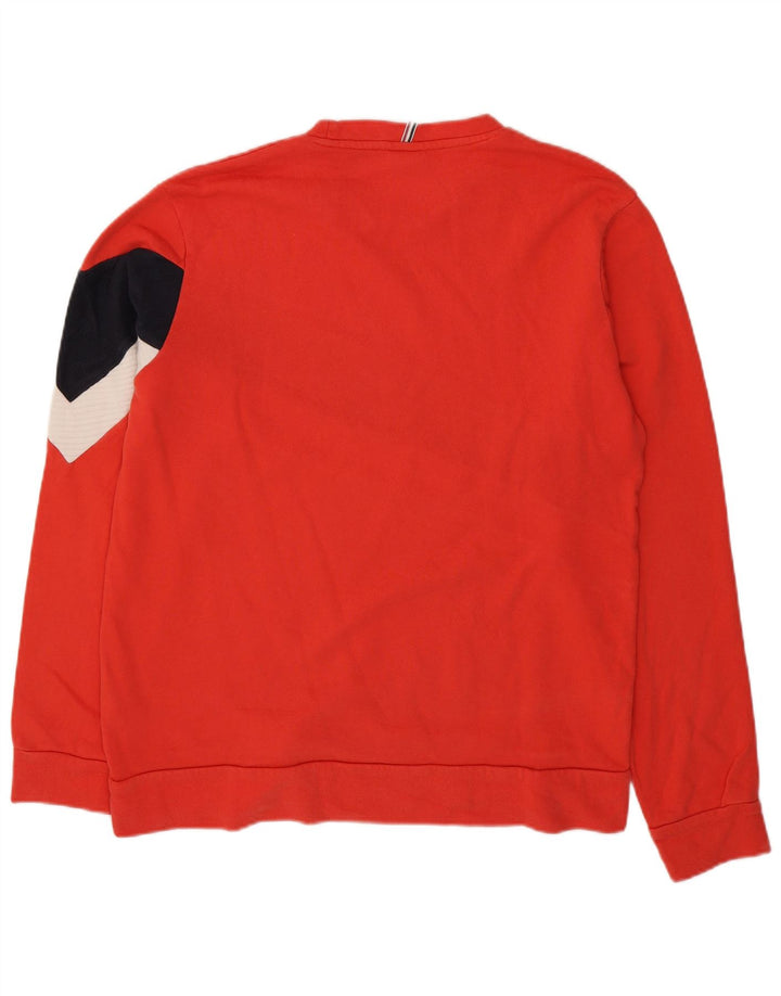 Jack & Jones moletom masculino Jumper XL vermelho colorblock algodão