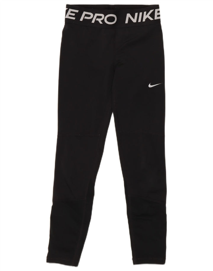 Leggings Nike Meninas 8-9 Anos WSmall Preto Poliéster