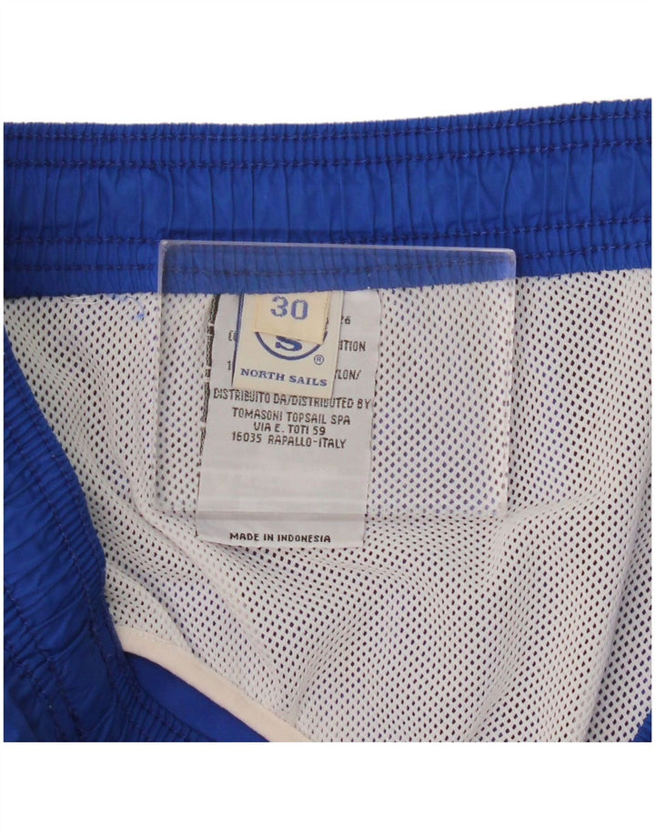 Shorts de natação masculino NORTH SAILS médio azul poliamida
