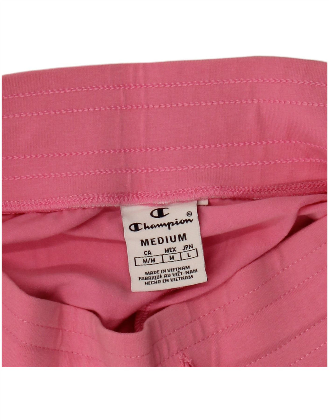 Calça de treino feminina Champion Joggers UK 14 rosa médio
