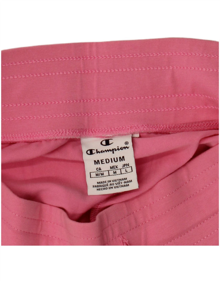Calça de treino feminina Champion Joggers UK 14 rosa médio