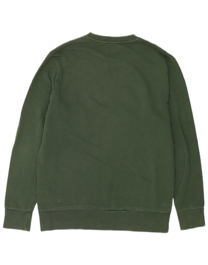 Moletom gráfico masculino Levi's Jumper médio verde algodão
