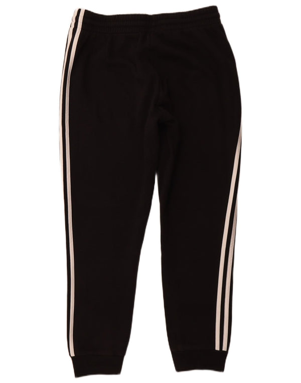 Adidas Mens Tracksuit Trousers Joggers Large Black Cotton