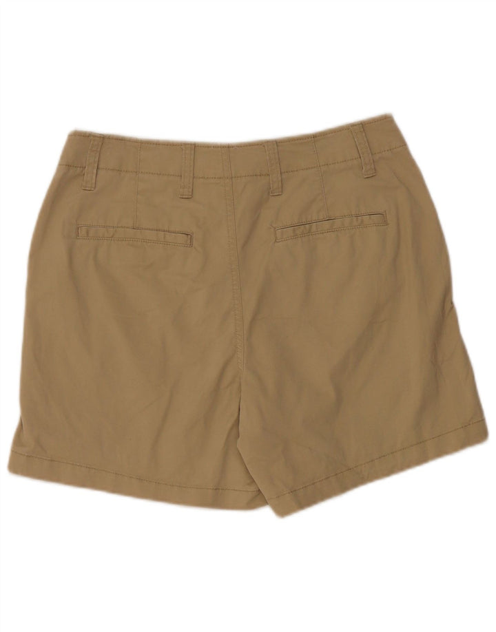 Shorts Chino feminino GAP US 6 médio W28 bege