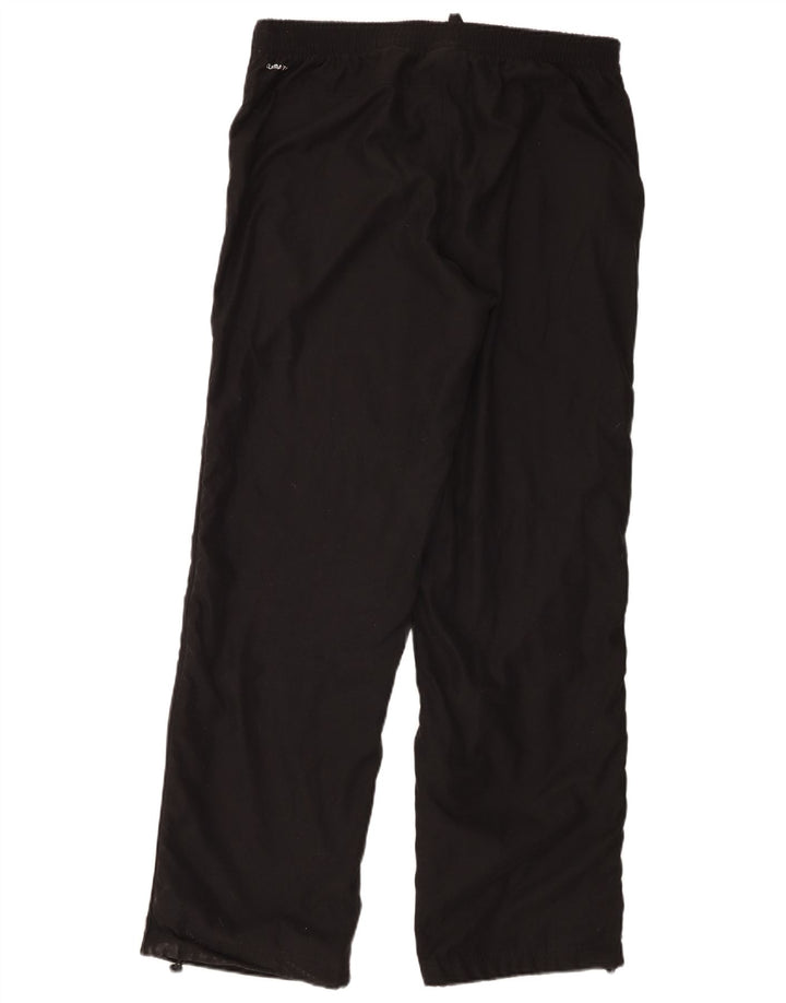 Calça de treino masculina Adidas grande poliéster preto