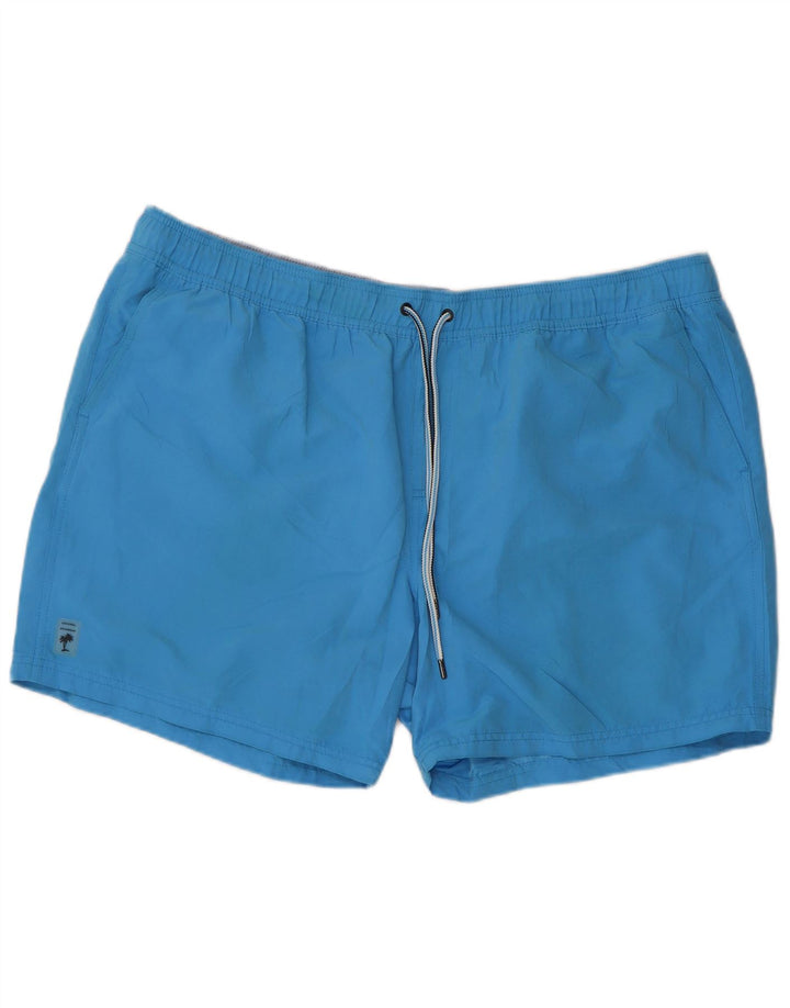 Shorts de natação masculino Marks & Spencer 2XL poliéster azul