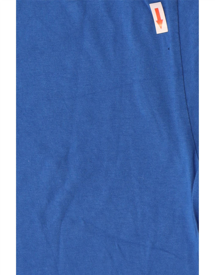 Camiseta gráfica masculina Kappa Top grande azul