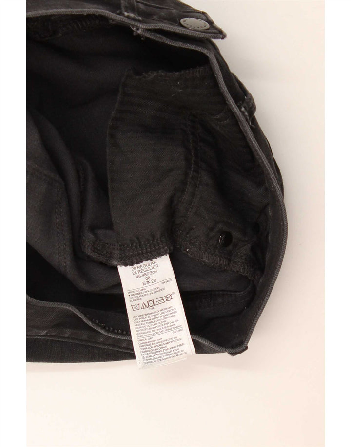 Jeans skinny feminino Gap W28 L28 algodão preto