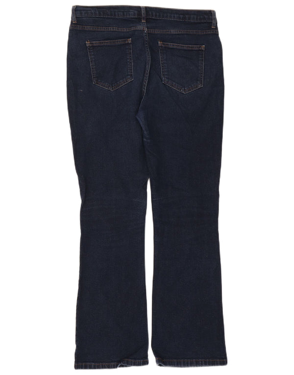 Jeans Marks & Spencer feminino slim bootcut Reino Unido 14 grande W32 L29 azul marinho